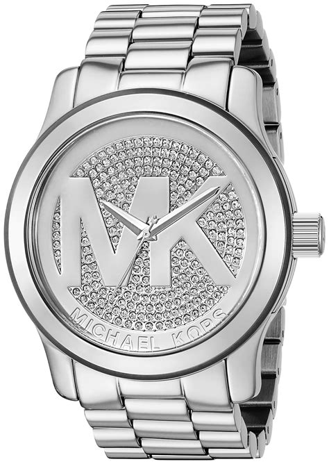 michael kors mk5544|Michael Kors Runway MK5544 Women's Silver Watch .